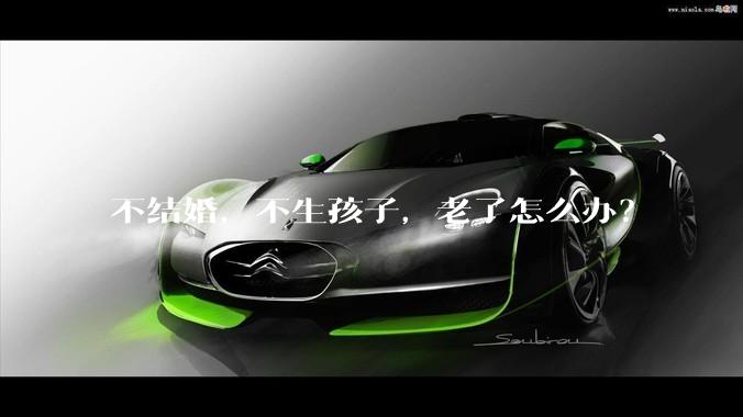 不结婚，不生孩子，老了怎么办？